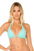 Luli Fama Cosita Buena TRIANGLE HALTER TOP